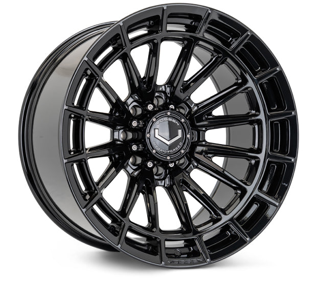 Vossen HFX-5 22x12 8x180 ET-44 Satin Black Wheel - HFX5-2Z26-SB