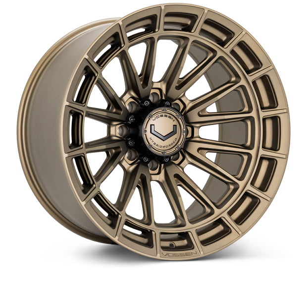 Vossen HFX-5 - 18x9 - 6x139.7 - ET0 - Super Deep Face - 106.1 - Satin Bronze Wheel