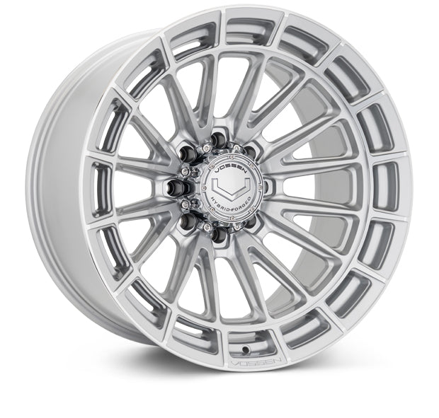 Vossen HFX-5 - 18x9 - 6x139.7 - ET0 - Super Deep Face - 106.1 - Silver Polished Wheel