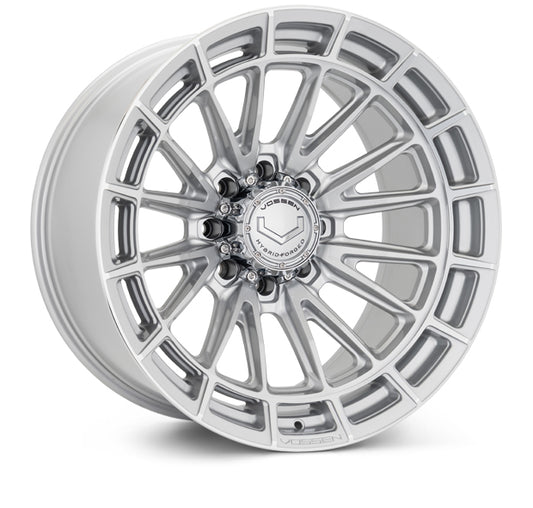 Vossen HFX-5 - 18x9 - 6x139.7 - ET0 - Super Deep Face - 106.1 - Silver Polished Wheel