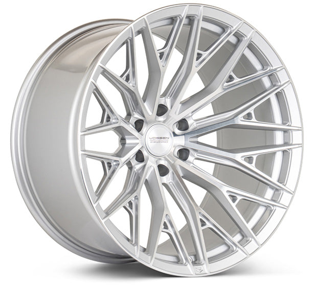 Vossen HFX-6 - 22x12 - 8x170 - ET-44 - Ultra Deep Face - 125.1 - Silver Polished Wheel