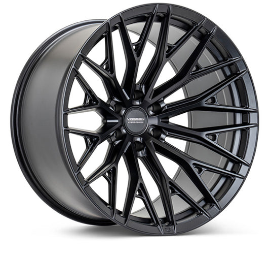Vossen HFX-6 - 22x12 - 8x180 - ET-44 - Ultra Deep Face - 124.3 - Satin Black Wheel