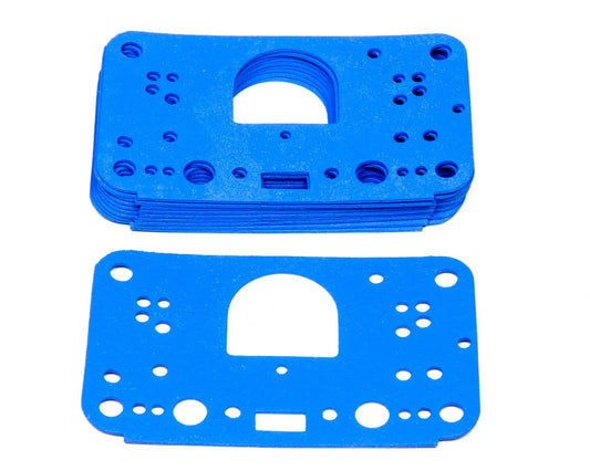 Holley Metering Block Gaskets 3-Circuit (10pk) - 108-198