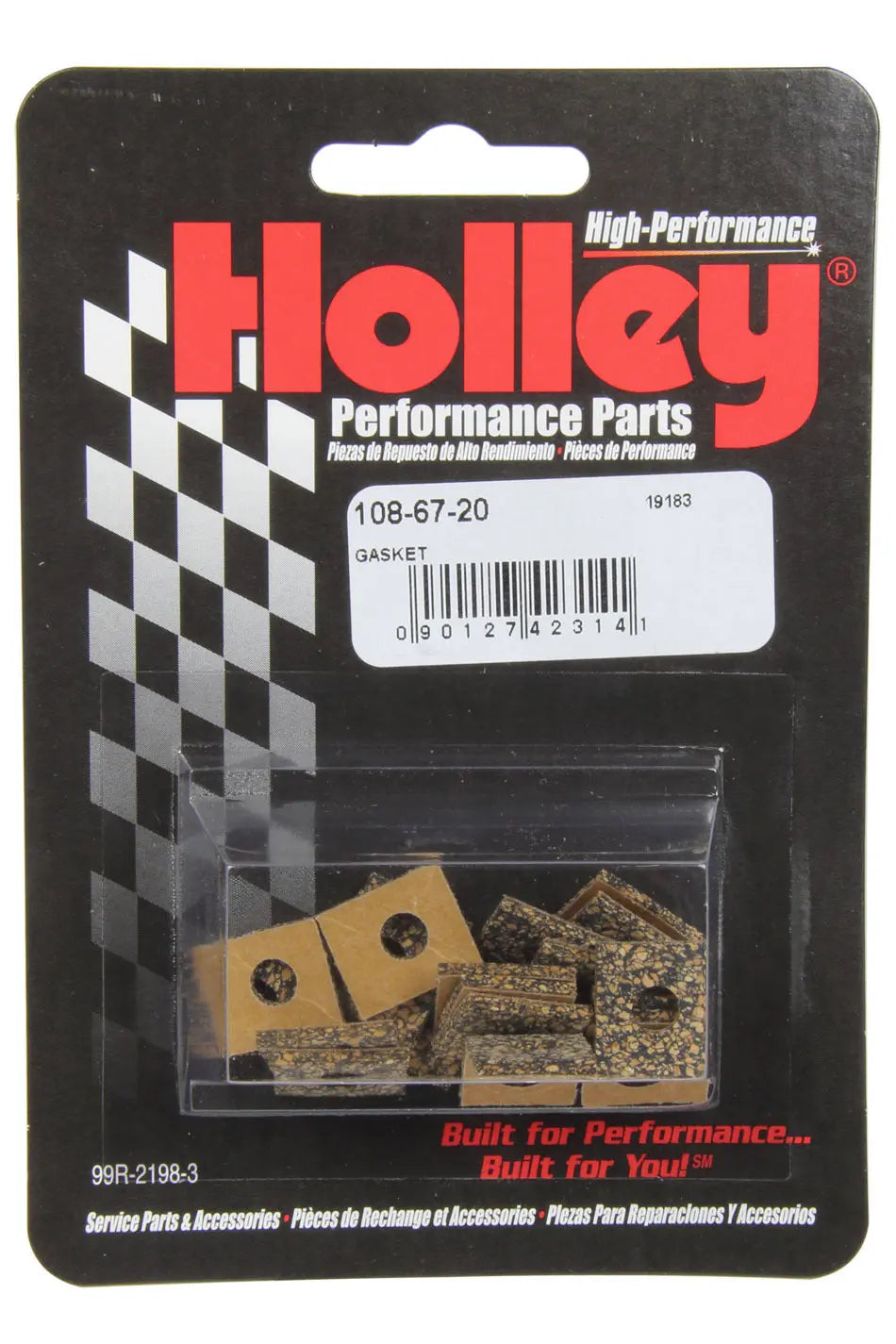 Holley Cork Vacuum Passage Gskt  - 108-67-20