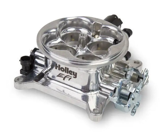Holley MPFI Throttle Body 1000 CFM Polished - 112-588