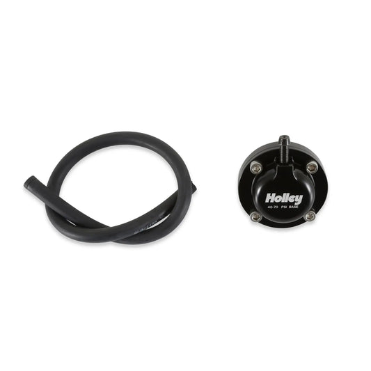 Holley Fuel Pulse Damper Billet Alm 6an ORB 40-70PSI - 12-1002
