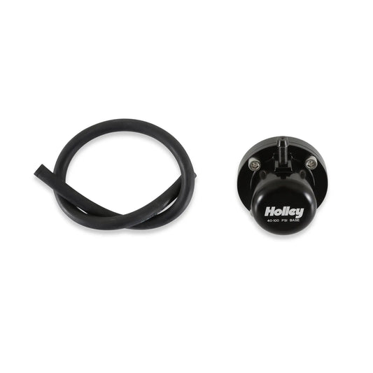Holley Fuel Pulse Damper Billet Alm 8an ORB 40-100PSI - 12-1005