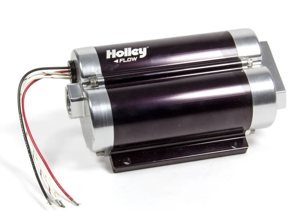 Holley Dominator In-Line Fuel Pump w/Dual Inlets - 12-1600-2