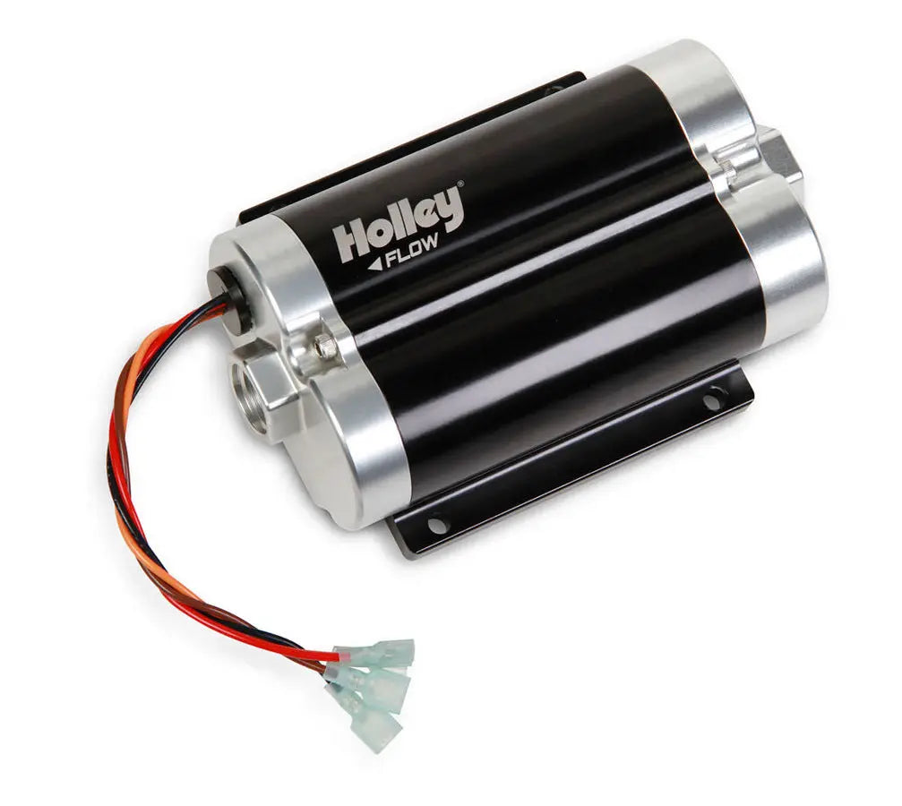 Holley 4500 In-Line Billet Elect Fuel Pump - 190GPH - 12-1800