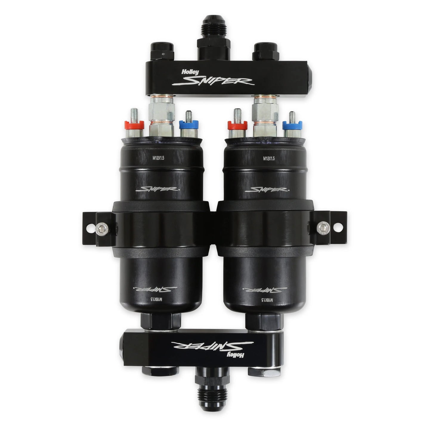 Holley Sniper 3.5 GPM Twin Fuel Pump w/Manifold Kit - 12-270