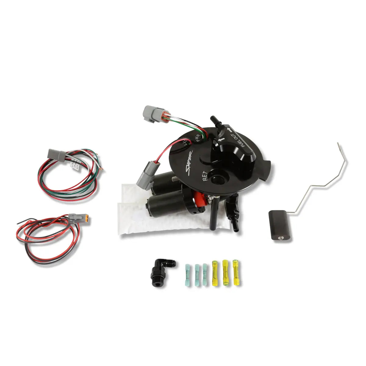 Holley Dual 340LPH Fuel Pump Module 10-15 Camaro - 12-350