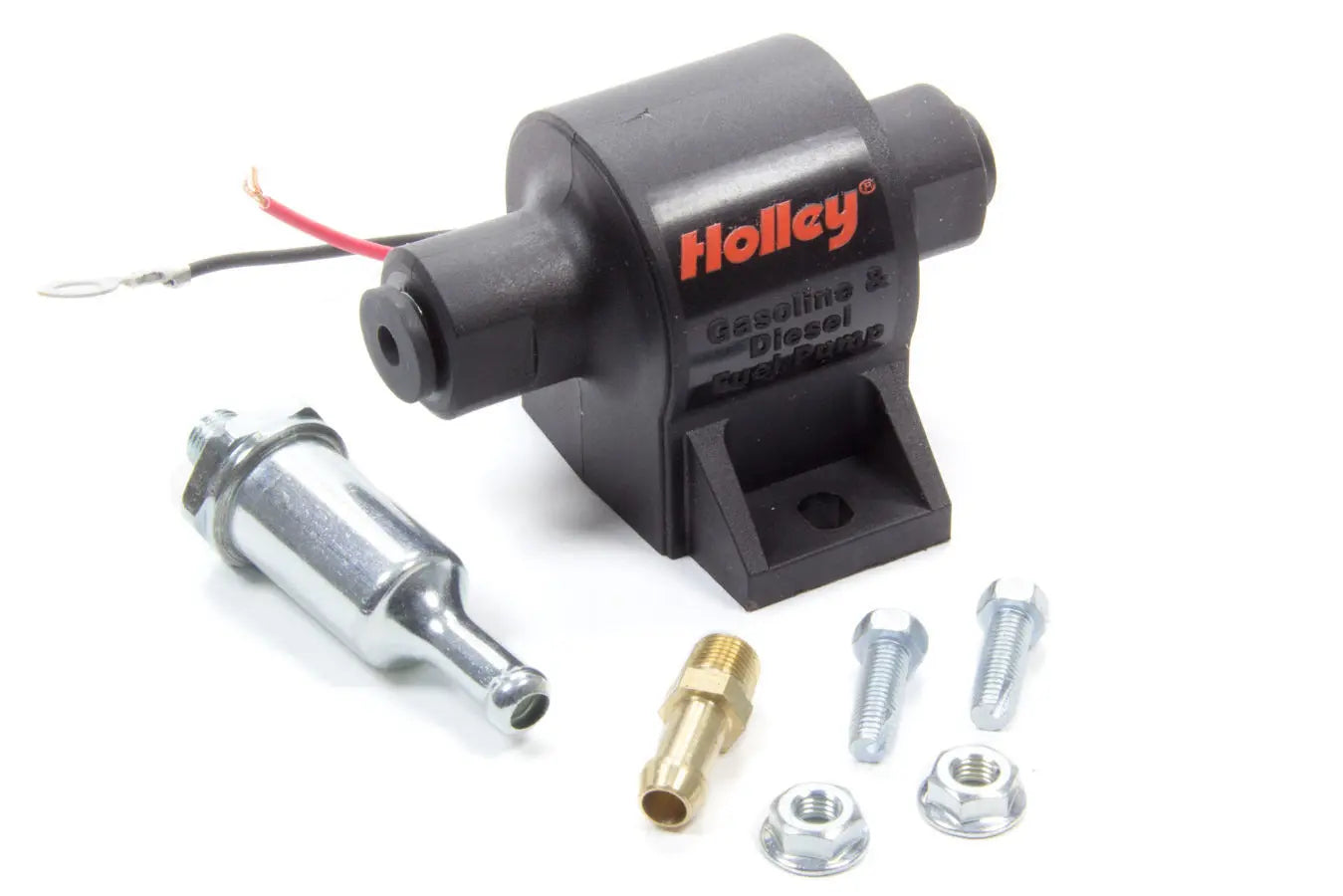 Holley Electric Fuel Pump 32GPH Mighty Mite Series - 12-427