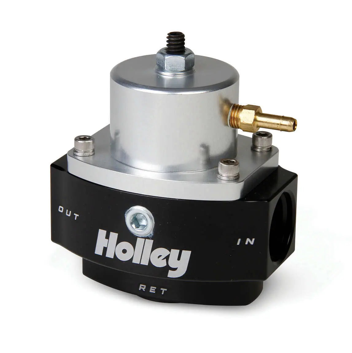 Holley 4500 Billet Fuel Press. Regulator w/EFI Bypass - 12-848