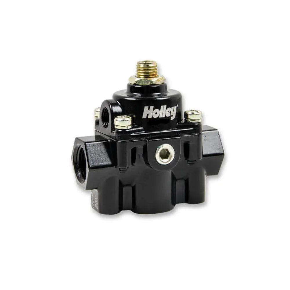 Holley Fuel Pressure Regulator By-Pass Style 6psi Black - 12-887