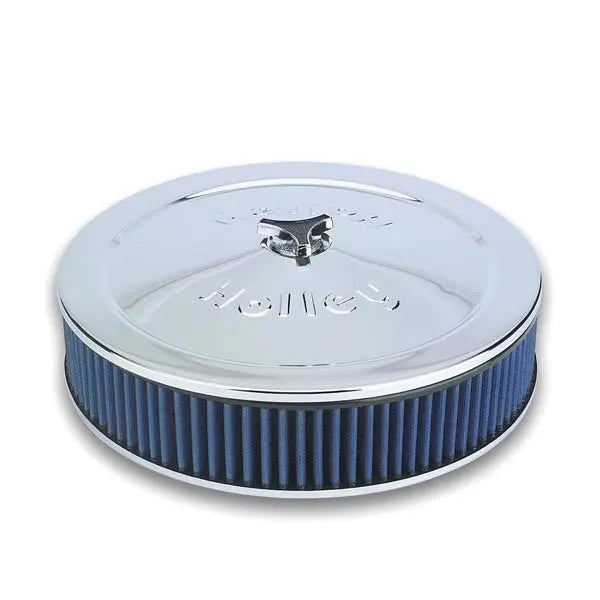 Holley Power Shot Chrome Air Cleaner Assembly - 120-146