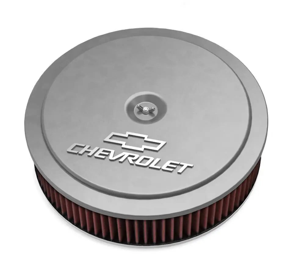 Holley 14 x 3 Air Cleaner  GM Muscle Series Natural - 120-218