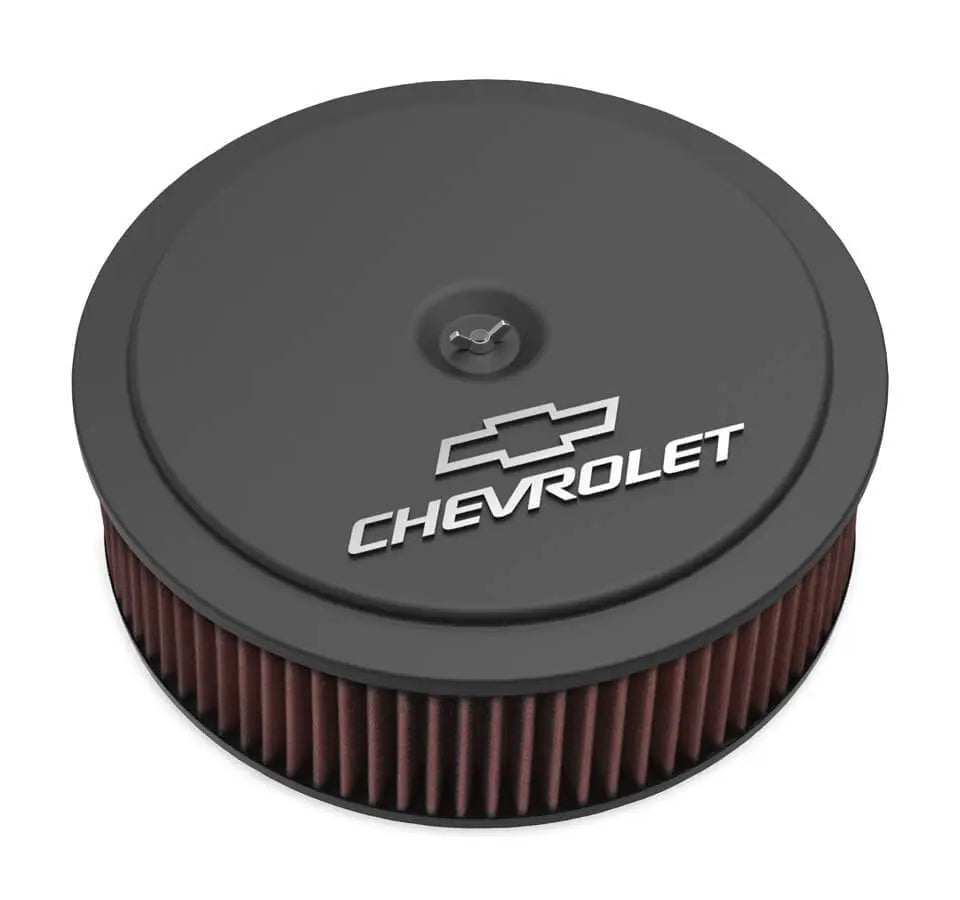 Holley 14 x 4 Air Cleaner  GM Muscle Series Black - 120-221