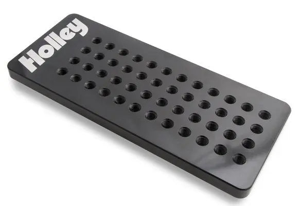 Holley Holley Carb Jet Board Billet Alm - Black - 122-220