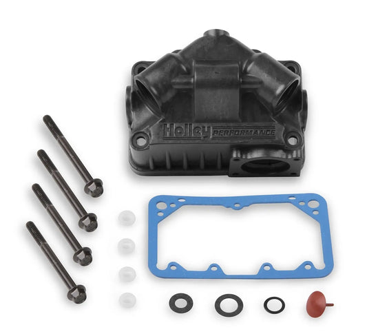 Holley LTS PRI Alum V Bowl Kit - Hard Core - 134-71HB