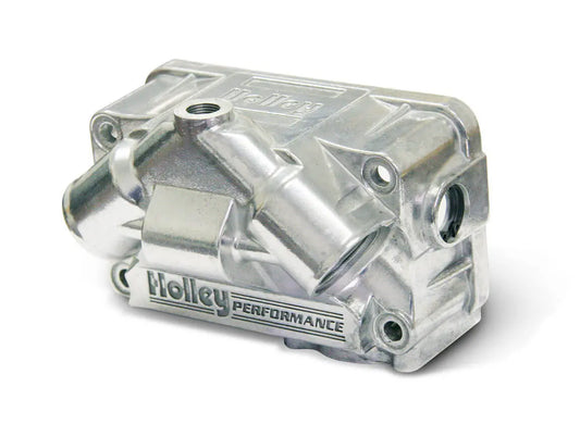 Holley Alm. Fuel Bowl Kit Secondary - Polish - 134-72S