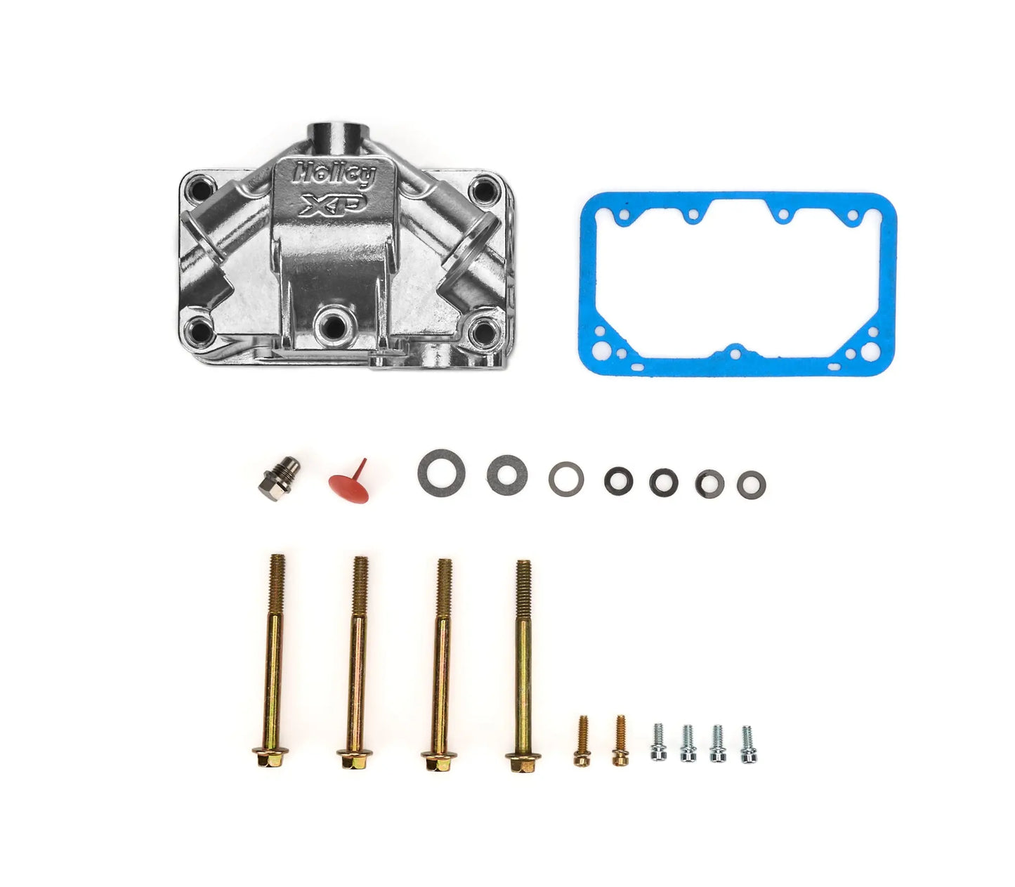 Holley Ultra HP Fuel Bowl Kit Polished - 134-78S