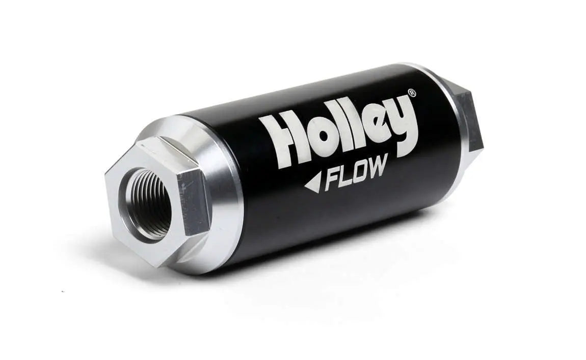 Holley Billet 4500 Fuel Filter -12an 10-Micron 260GPH - 162-570