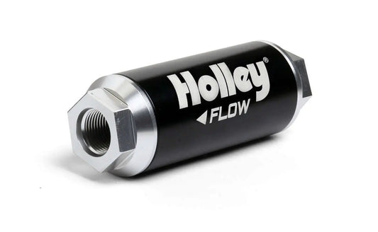 Holley Billet 4500 Fuel Filter -12an 10-Micron 260GPH - 162-570