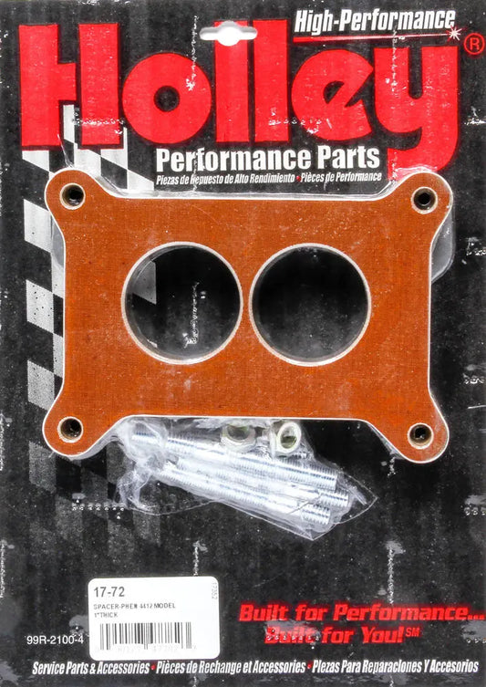 Holley 1in Carburetor Spacer 2300 Flange - 17-72