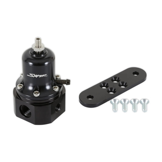 Holley Sniper Billet EFI Fuel Regulator w/6an ORB Port - 19-392