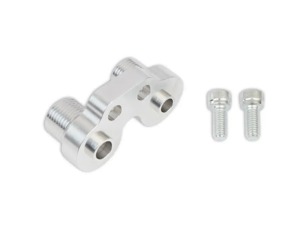 Holley Line Adapter Manifold - SD7 A/C Compressor - 199-202