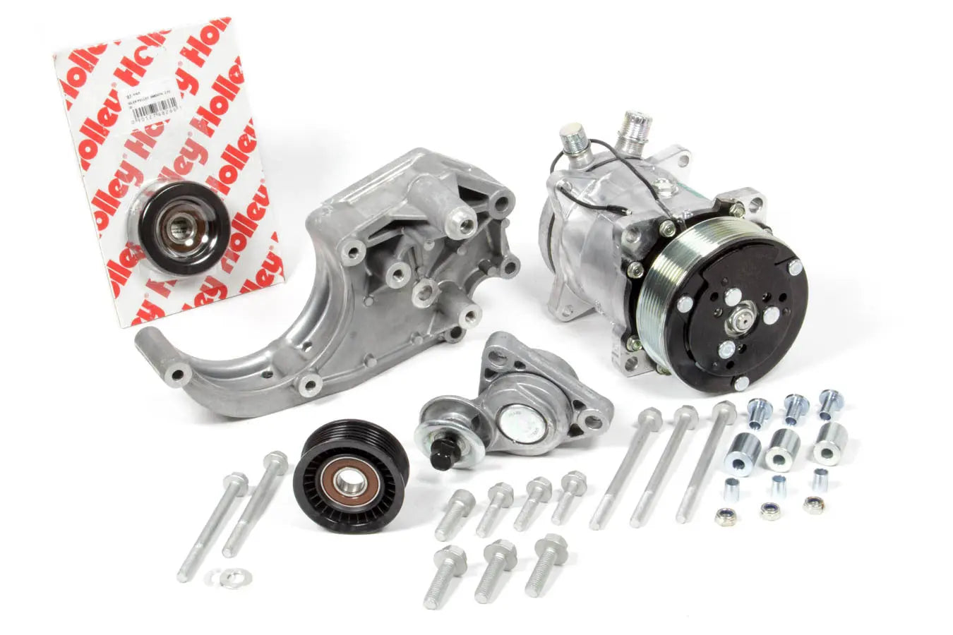 Holley AC Bracket System Kit GM LS Engines - 20-141