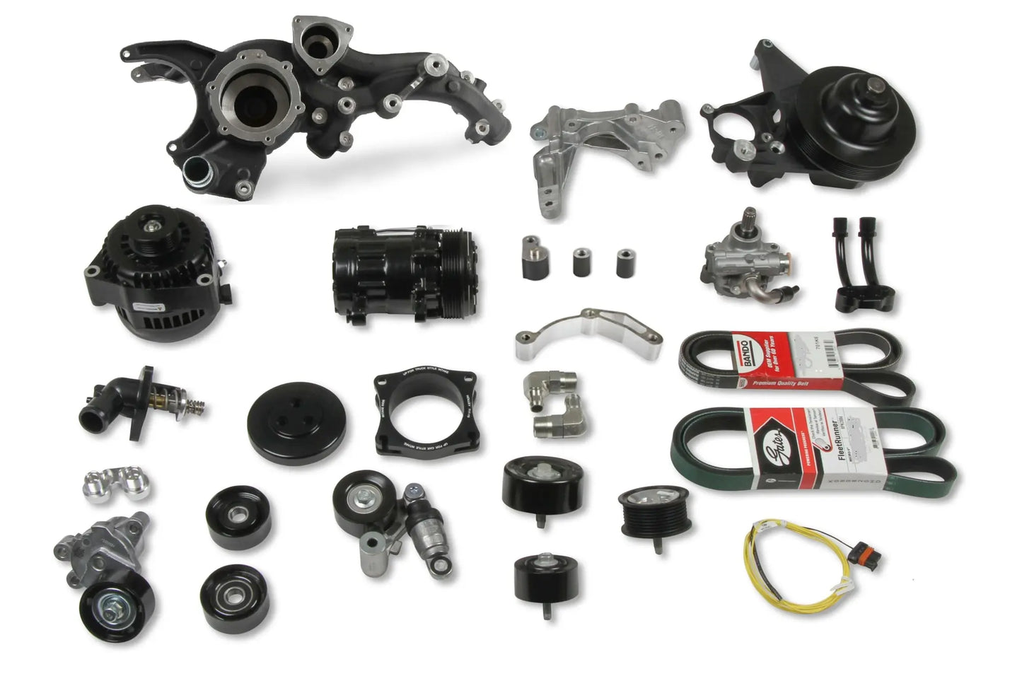 Holley Premium Mid-Mount Acc System GM LT1/LT4 Gen-5 - 20-220BK