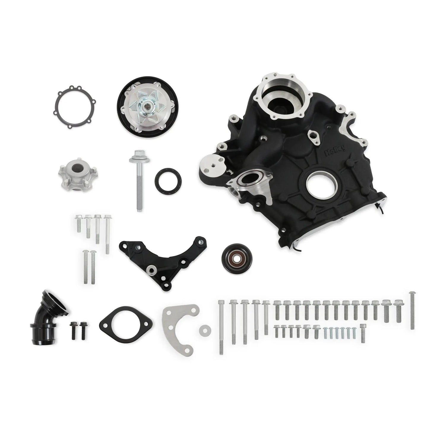 Holley Base Accessory Drive Kit Ford 7.3L Godzilla - 20-300BK