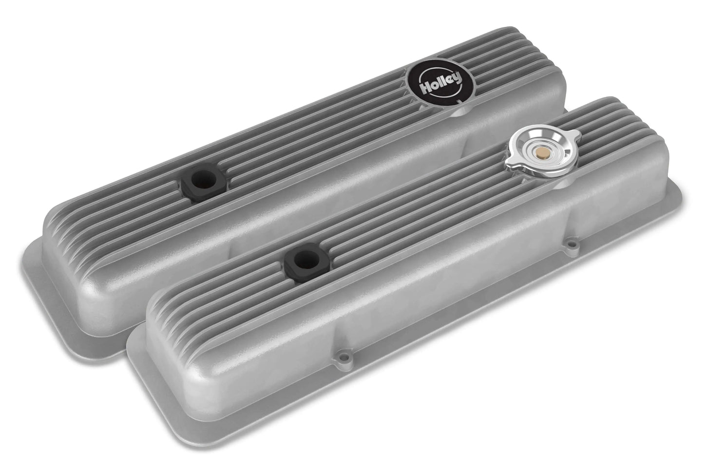 Holley SBC Muscle Series Valve Covers  (pair) - 241-134