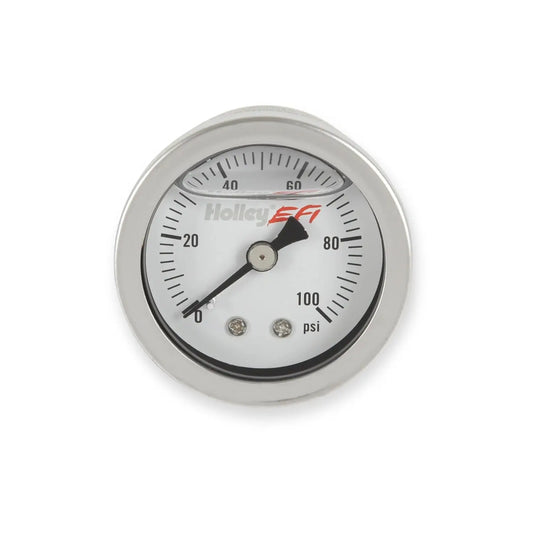 Holley Fuel Gauge 0-100psi 1/8 NPT - 26-507