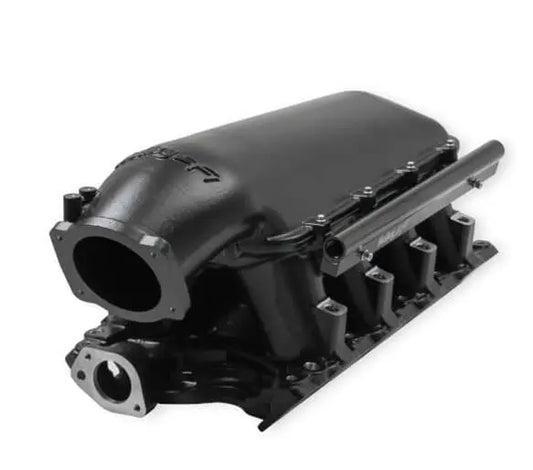 Holley SBF 351W Hi-Ram Intake 105MM EFI Black - 300-242BK