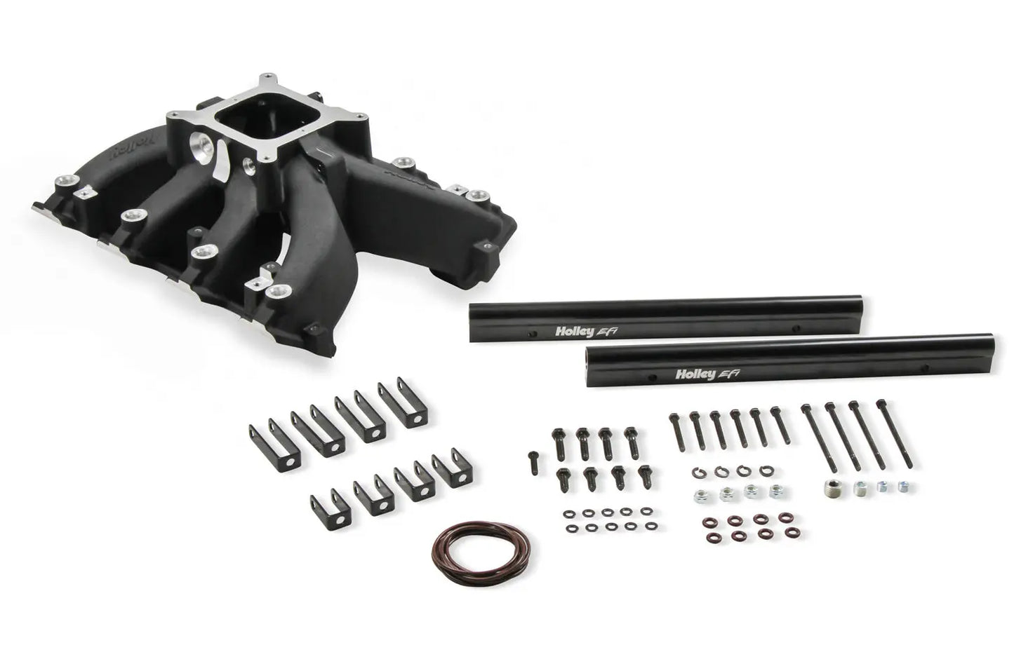 Holley EFI Intake Manifold GM LS3 Single Plane Black - 300-290BK