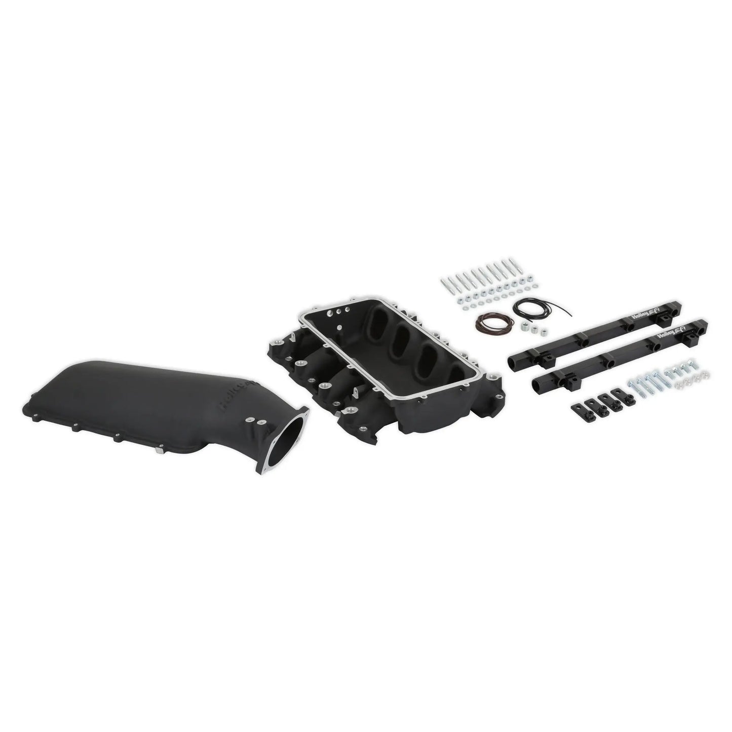 Holley GM GenV LT Lo-Ram Intake Manifold Kit - 300-718BK