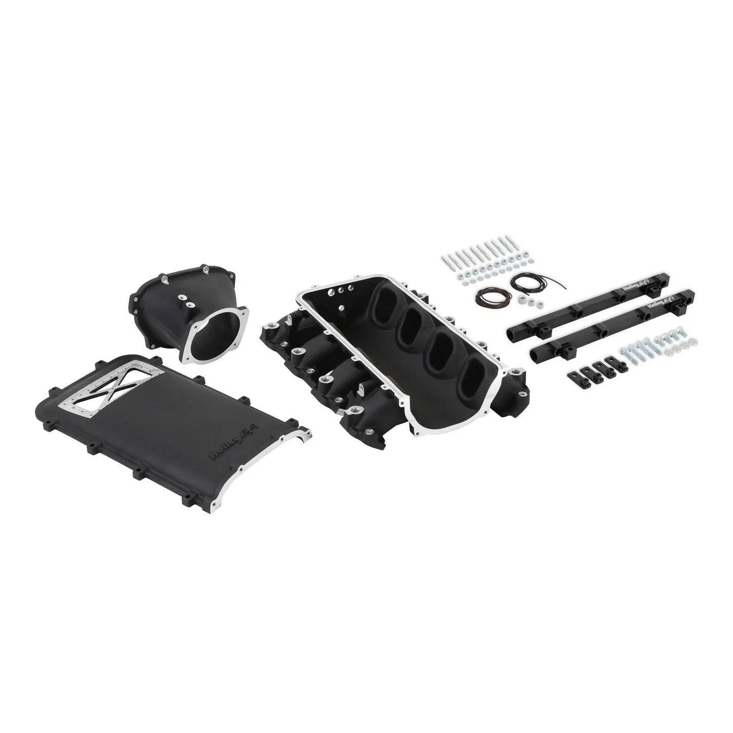 Holley GM GenV LT Ultra Lo-Ram Intake Manifold Kit - 300-719BK