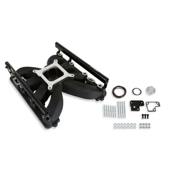 Holley Gen-3 Hemi EFI Intake Manifold Kit Black - 300-930BK