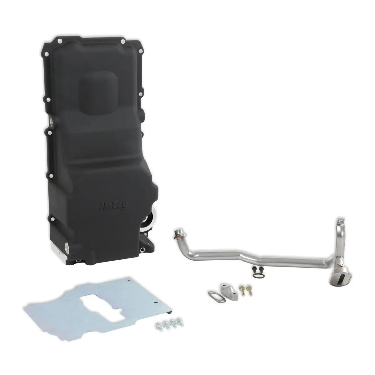 Holley Retro Fit Oil Pan GM LS Engine Swap - Black - 302-3BK