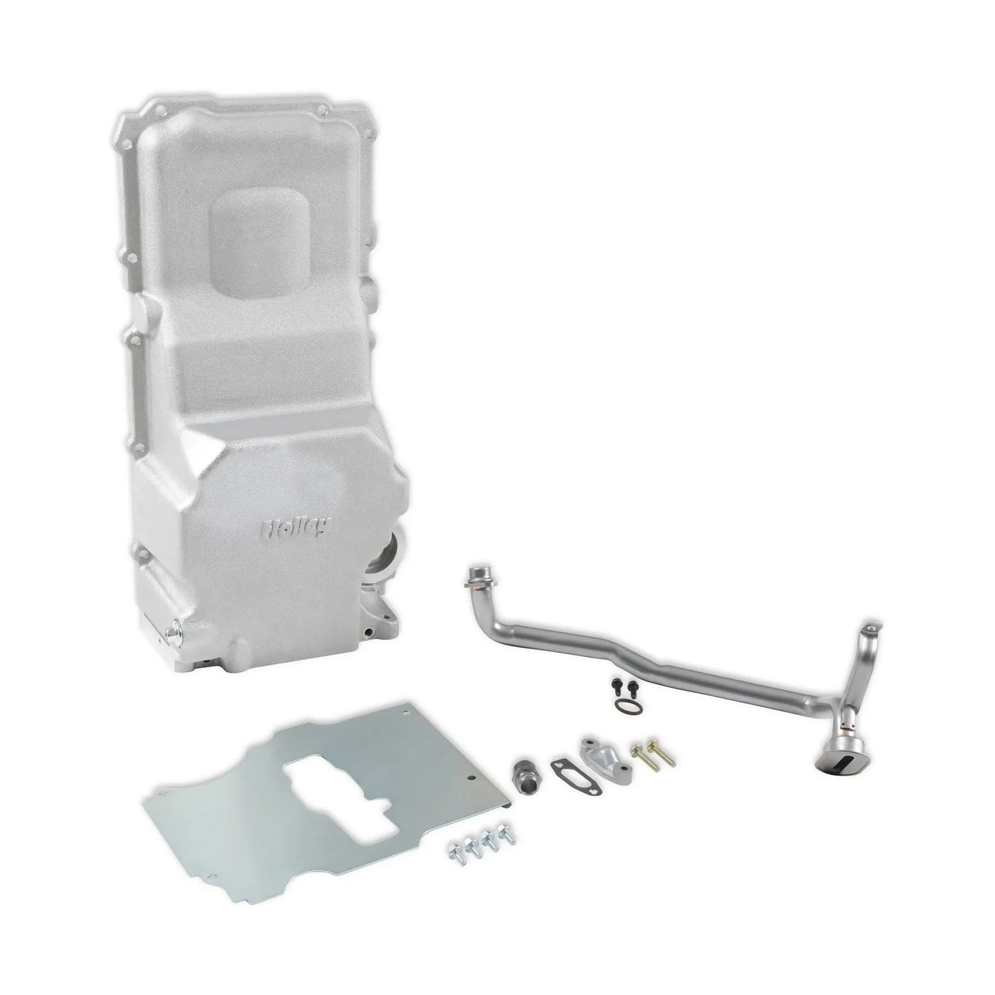 Holley 5.6qt Cast Alm Oil Pan Kit GM LS Engine Swap - 302-5