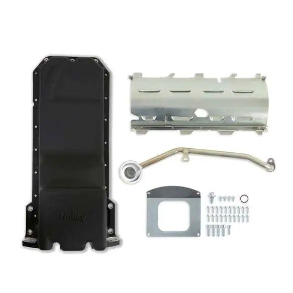 Holley Oil Pan Swap Kit 6.2 SC Gen III Hemi Rear Sump - 302-63BK