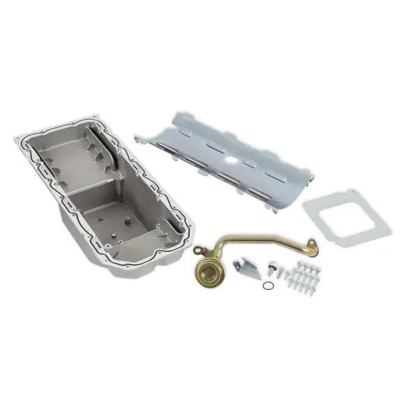 Holley 6qt Cast Alm Oil Pan Kit 6.2L Gen III Hemi Swap - 302-64