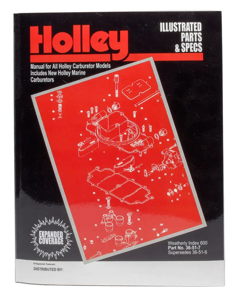 Holley Holley Illustration Manual - 36-51-7