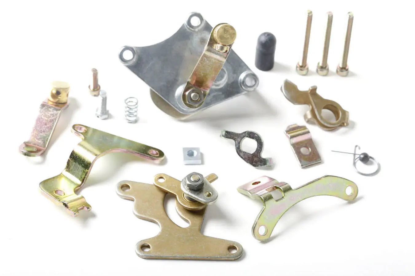 Holley Manual Choke Kit Shiny Finish - 45-225S