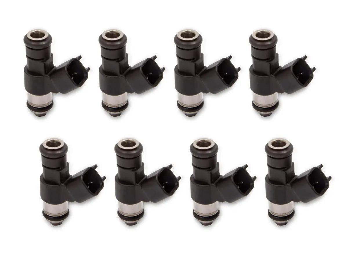 Holley 100 PPH Fuel Injectors 8pk High Impedance - 522-108X