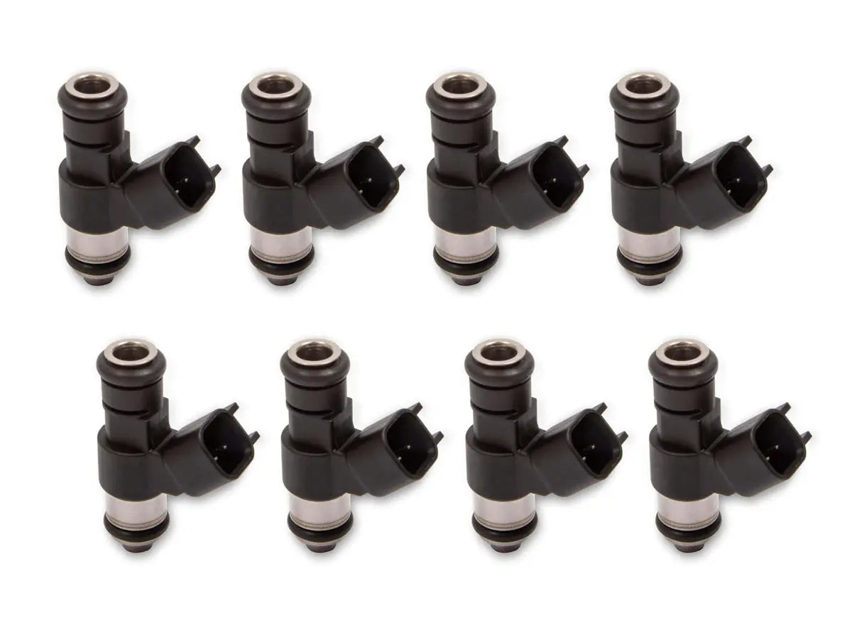 Holley 220 PPH Fuel Injectors 8pk High Impedance - 522-228XFM