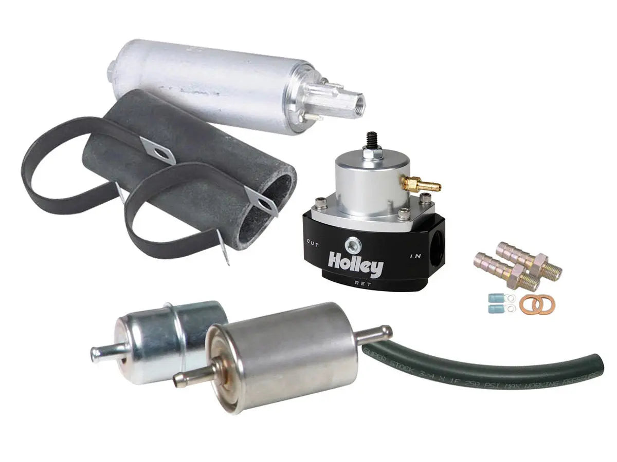 Holley EFI Fuel System Kit w/Super Stock Hose - 526-4