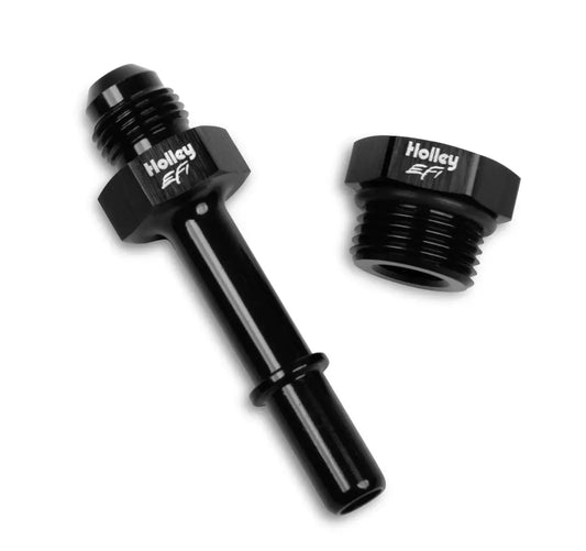 Holley Fuel Rail Adapter Kit Quick Connect GM Rail - 534-211